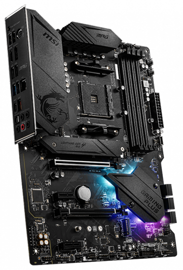 MSI MPG B550 GAMING PLUS AM4 AMD B550 SATA 6Gb/s USB 3.0 ATX AMD Motherboard